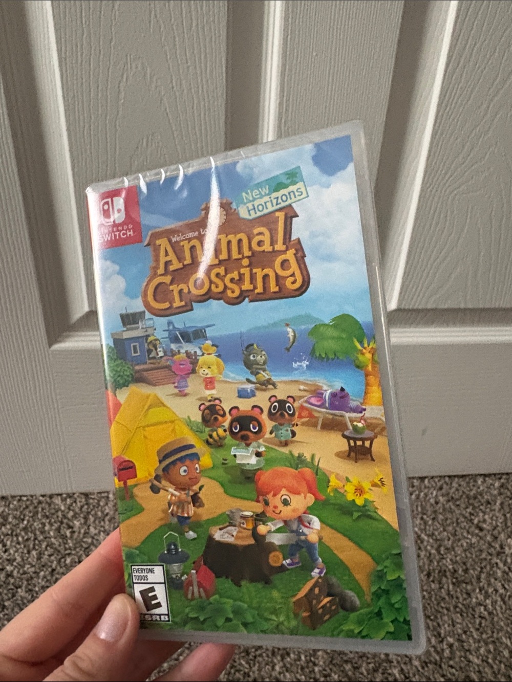 Nintendo Animal Crossing: New Horizons - Blue, Green, Yellow Cover